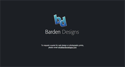 Desktop Screenshot of bardendesigns.com